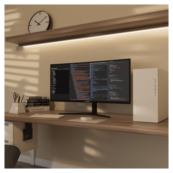 Preview: JAPANNEXT 86.4cm JN-IPS340UWQHD60C-C65W-HS curved UWQHD