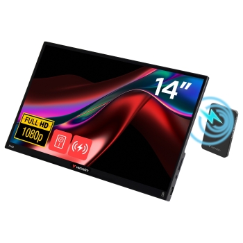 Verbatim Portable Monitor 14 Full HD Touchscreen Monitor