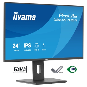 IIYAMA 60.5cm (24) XB2497HSN-B1 16:10 HDMI+DP+USB-C IPS