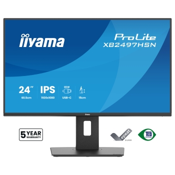 Preview: IIYAMA 60.5cm (24) XB2497HSN-B1 16:10 HDMI+DP+USB-C IPS