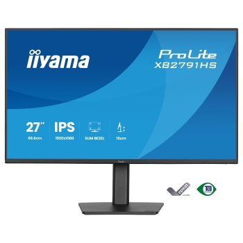 Preview: IIYAMA 68.5cm (27) XB2791HS-B1 16:9 HDMI+DP IPS