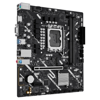 Preview: ASUS PRIME H810M-K-mATX Mainboard Sockel 1851 HDMI/VGA