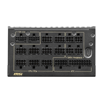 Preview: 1600W MSI Netzteil MEG Ai1600T PCI5