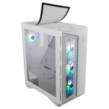 Preview: Midi MSI MPG GUNGNIR 110R (White)