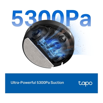 Preview: TP-Link Tapo RV30 Max Plus 5300Pa Saugroboter m. Wischfunktion