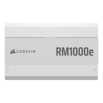 Preview: 1000W Corsair RM1000e White Netzteil 80+ Gold ATX3.1 PCie5.1 (modular) 120mm