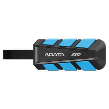 500GB ADATA SC740 External SSD (schwarz/blau. USB-C 3.2 Gen 2 (10 Gbit/s))