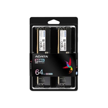 Preview: 64GB ADATA DIMM 4800 (2x 32 GB) Dual-Kit (schwarz. AD5U480032G-DT. Premier)