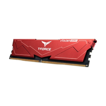 Preview: 32GB Team Group T-Force Vulcan DDR5 Desktop Memory rot . 6.400 MHz