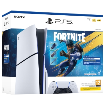 Sony PlayStation 5 Slim Disc + Fortnite Flowering Chaos , 1TB