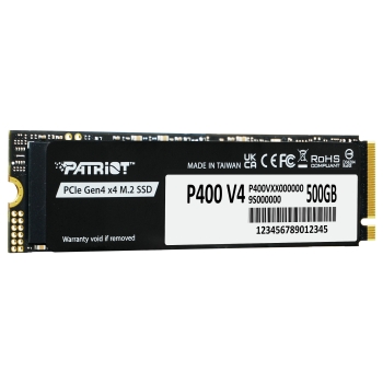 Preview: M.2 500GB Patriot P400 PCIe 4.0 5000/3000 Heatsink