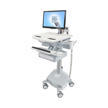 ERGOTRON StyleView Wagen mit LCD-Arm LiFe-Antrieb 1 Schublade EU SAU-EU