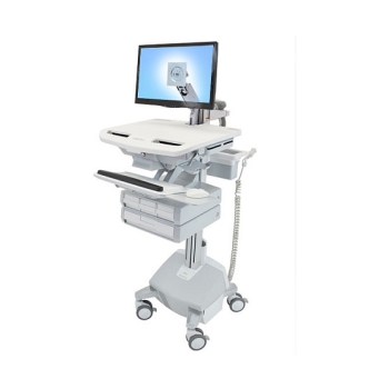 ERGOTRON StyleView Wagen mit LCD-Arm LiFe-Antrieb 4 Schublade EU SAU-EU