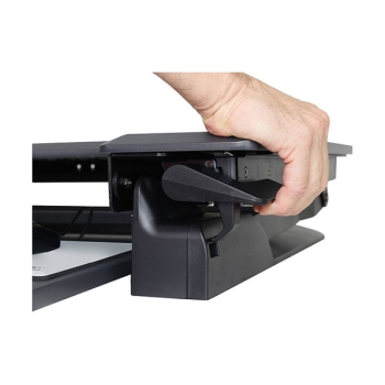 Preview: ERGOTRON WorkFit-TL Sitz-Steh-Schreibtisch-Arbeitsplatz schwarz max. Belastung 18kg.