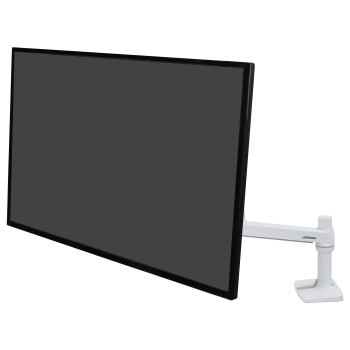 ERGOTRON LX LCD Arm fuer Tischmontage weiss bis 81cm 32Zoll Display anheben bis 33cm 2.3-11.3kg belastbar VESA 75x75 100x100mm