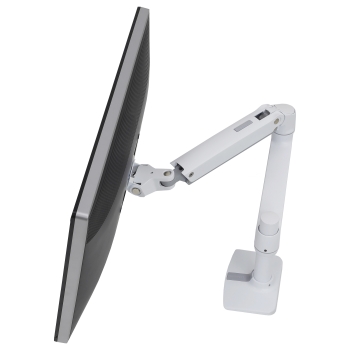 Preview: ERGOTRON LX LCD Arm fuer Tischmontage weiss bis 81cm 32Zoll Display anheben bis 33cm 2.3-11.3kg belastbar VESA 75x75 100x100mm