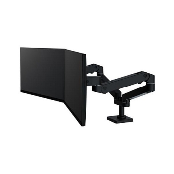 Preview: Ergotron LX Pro Monitor Tischhalterung - für 2 LCD-Displays - nebeneinander - Schwarz