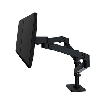 Preview: Tischhalterung für 2 Monitore übereinander je bis zu 24 Zoll. 1.8-10 kg. Constant Force Bewegungstechnologie. 10 Jahre Garantie