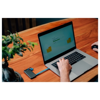 Preview: 2TB Verbatim Pocket USB 3.2 Typ-C schwarz-blau