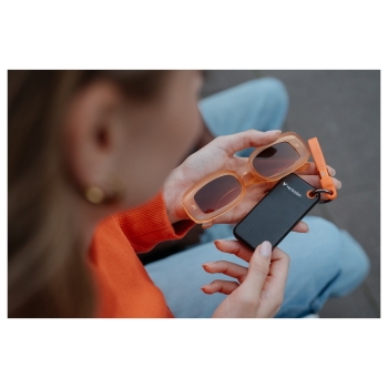 Preview: 2TB Verbatim Pocket USB 3.2 Typ-C schwarz-orange