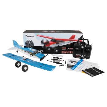 Preview: Amewi RC Flugzeug Maule M7 Brushles 510MM 4-Kanal 3D/6G Blau