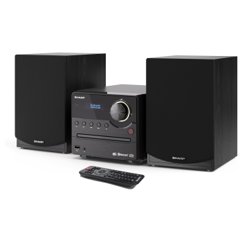 Preview: Sharp XL-B517D(BK) schwarz