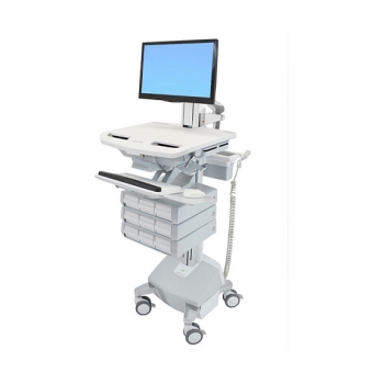 ERGOTRON StyleView Wagen mit LCD-Gelenk LiFe-Antrieb 9 Schublade