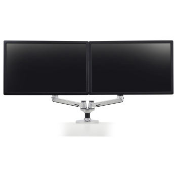 Preview: ERGOTRON LX Montagearm fr 2 Monitore nebeneinander bis 68.6cm 27Zoll max.18kg. LCD- oder Laptop-Reichweite von bis zu 64cm