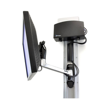 Preview: ERGOTRON LX HD Schwenkarm fuer Wandmontage bis 106cm 42Zoll VESA 75x75 100x100 200x100 200x200mm max.22.7kg.