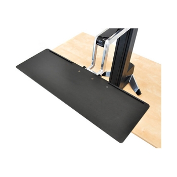 Preview: ERGOTRON WorkFit-S mittelgrosser Monitor HD mit Arbeitsflaeche bis 76cm 30Zoll VESA 75x75 100x100max max. 13.2kg. Anhebung bis 58cm