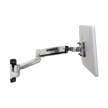 Preview: ERGOTRON LX HD Sit-Stand Wall Mount LCD Arm max 13.6kg. anheben 51cm neigen 80 Grad schwenken 360 Grad drehen 90 Grad
