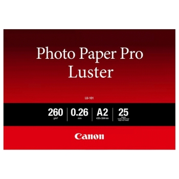 Canon LU-101 A 2 Photo Paper Pro Luster 260 g. 25 Blatt
