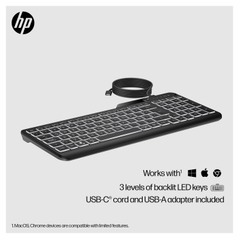 Preview: HP 400 Kabelgebundene Tastatur