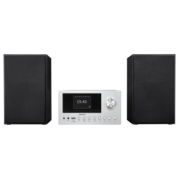 Medion LIFE P85003 Micro-Audio-System silber