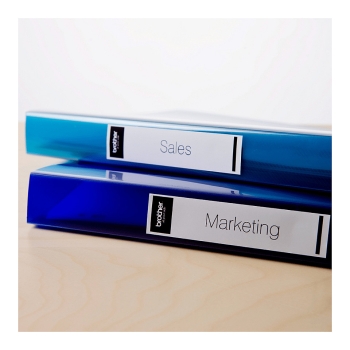 Brother QL-600B Etikettendrucker blau