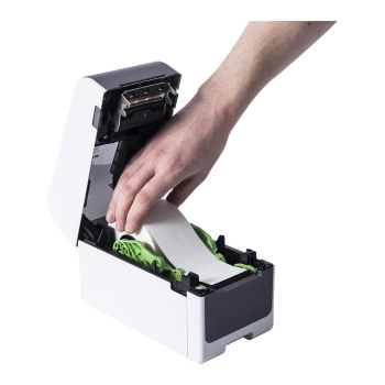 Preview: Brother TD-2320D300 Thermodirekt-Etikettendrucker bis zu 300 dpi. USB. Seriell. LAN. 152mm/Sek.