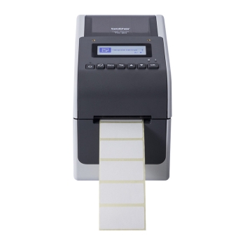 Preview: Brother TD-2350D300 Thermodirekt-Etikettendrucker bis zu 300 dpi. USB. Seriell. Bluetooth. WLAN. 152mm/Sek.