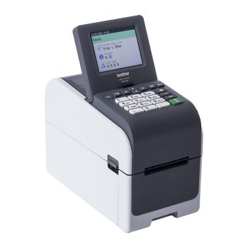 Preview: Brother TD-2320DSA300 Thermodirekt-Etikettendrucker bis zu 300 dpi. USB. Seriell. LAN. 152mm/Sek.