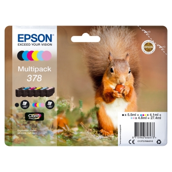 Epson Ink 378 Multipack (C13T37884010)