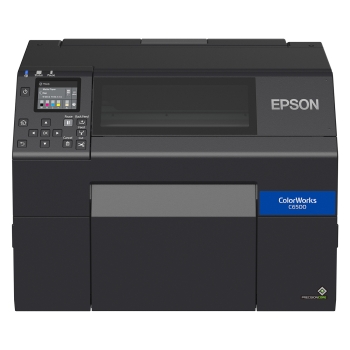 EPSON ColorWorks C6500Ae (BK) 85mm/s. 4 Farben. USB. LAN. Cutter