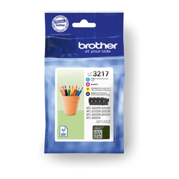 Brother LC3217 Value Pack - 4er-Pack - Schwarz. Gelb. Cyan. Magenta