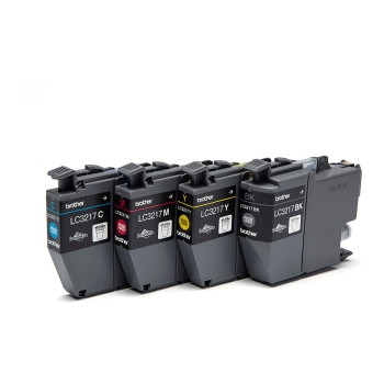 Preview: Brother LC3217 Value Pack - 4er-Pack - Schwarz. Gelb. Cyan. Magenta