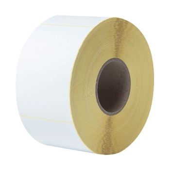 Preview: BROTHER Etiketten beschichtet weiß 1.440 St./Rolle 102x150. 4er