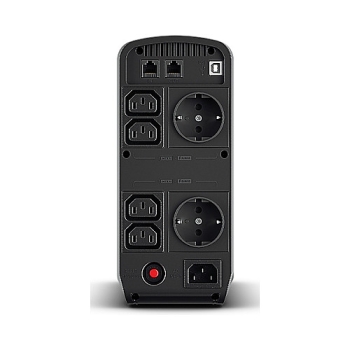 Preview: CyberPower USV PFC Sinewave Advanced CP900EIPFCLCD - USB - 2x Schukostecker/4x IEC Anschluss