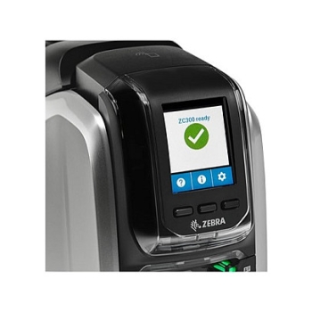 Preview: Zebra ZC300 - Plastikkartendrucker - Farbe - Duplex - Thermosublimation/thermische Übertragung - CR-80 Card (85.6 x 54 mm)