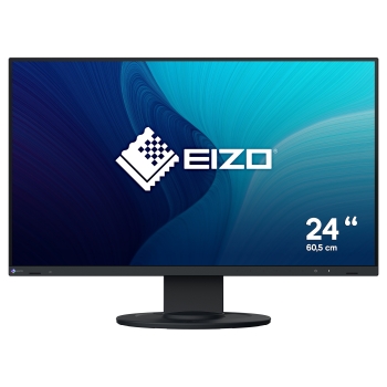 EIZO Flexscan EV2400R-BK 23.8 Zoll Full HD IPS 16:9 100 Hz Office Monitor DP/HDMI