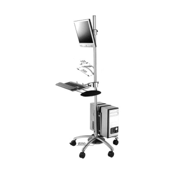 Preview: ROLINE PC/LCD-Rollstnder. hhenverstellbar. bis 30 kg