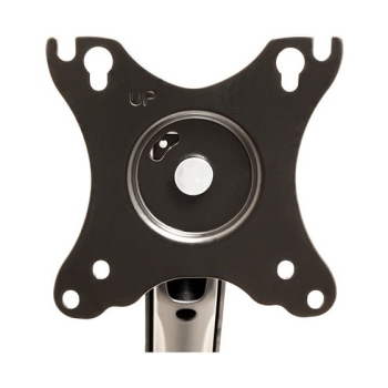 Preview: VALUE Dual LCD-Arm. Tischmontage. Gasfeder. 5 Gelenke. 12-27 Zoll. bis 2x 6.5 kg. schwarz