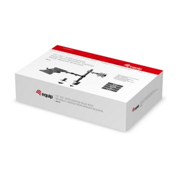 Preview: equip Tischhalterung 360 LCD- + Notebookhalterung