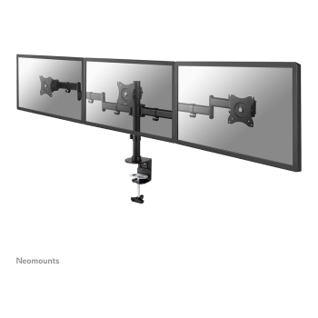 NEOMOUNTS SELECT Flat Screen Desk mount 10-27Zoll clamp/grommet 3 screens 24kg Black